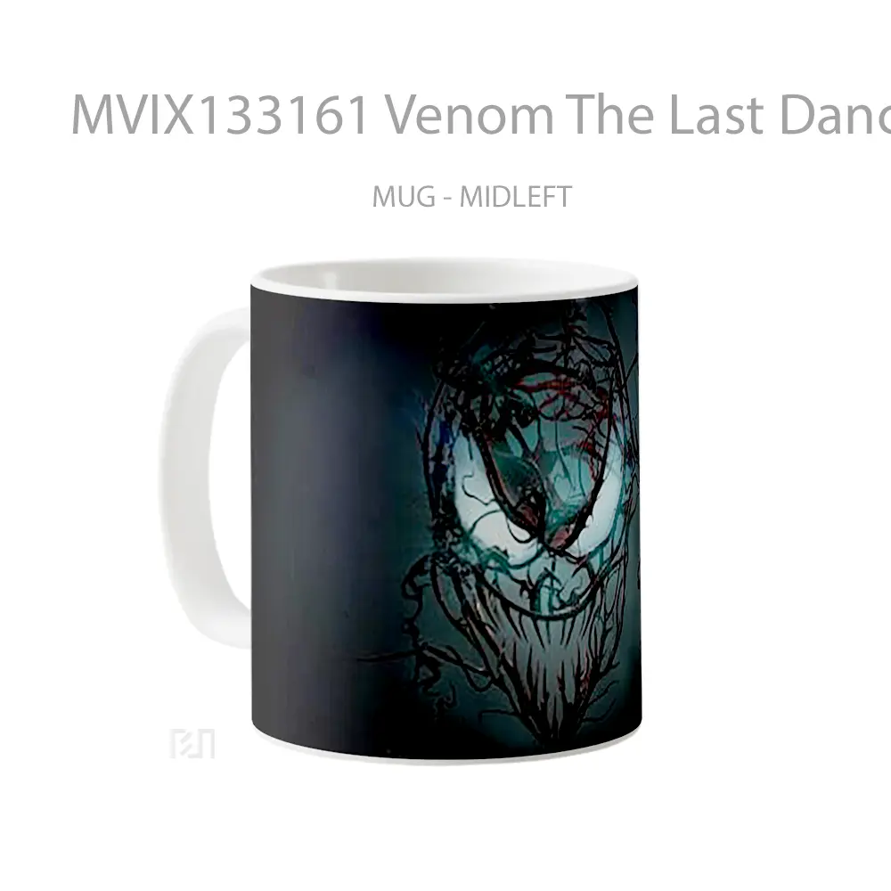 Mug Venom The Last Dance V1 Gelas Superhero - All-side / Desain