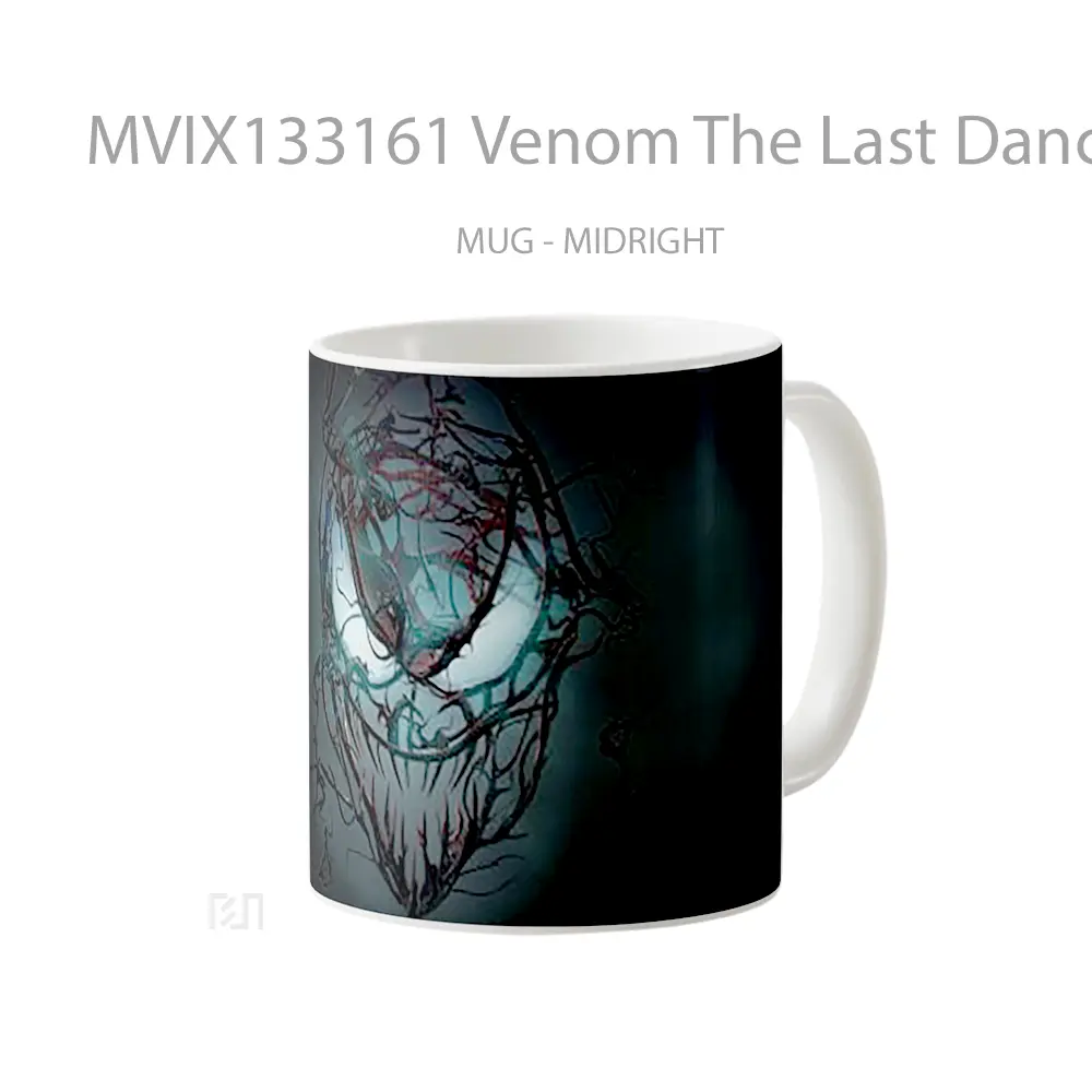 Mug Venom The Last Dance V1 Gelas Superhero - All-side / Desain
