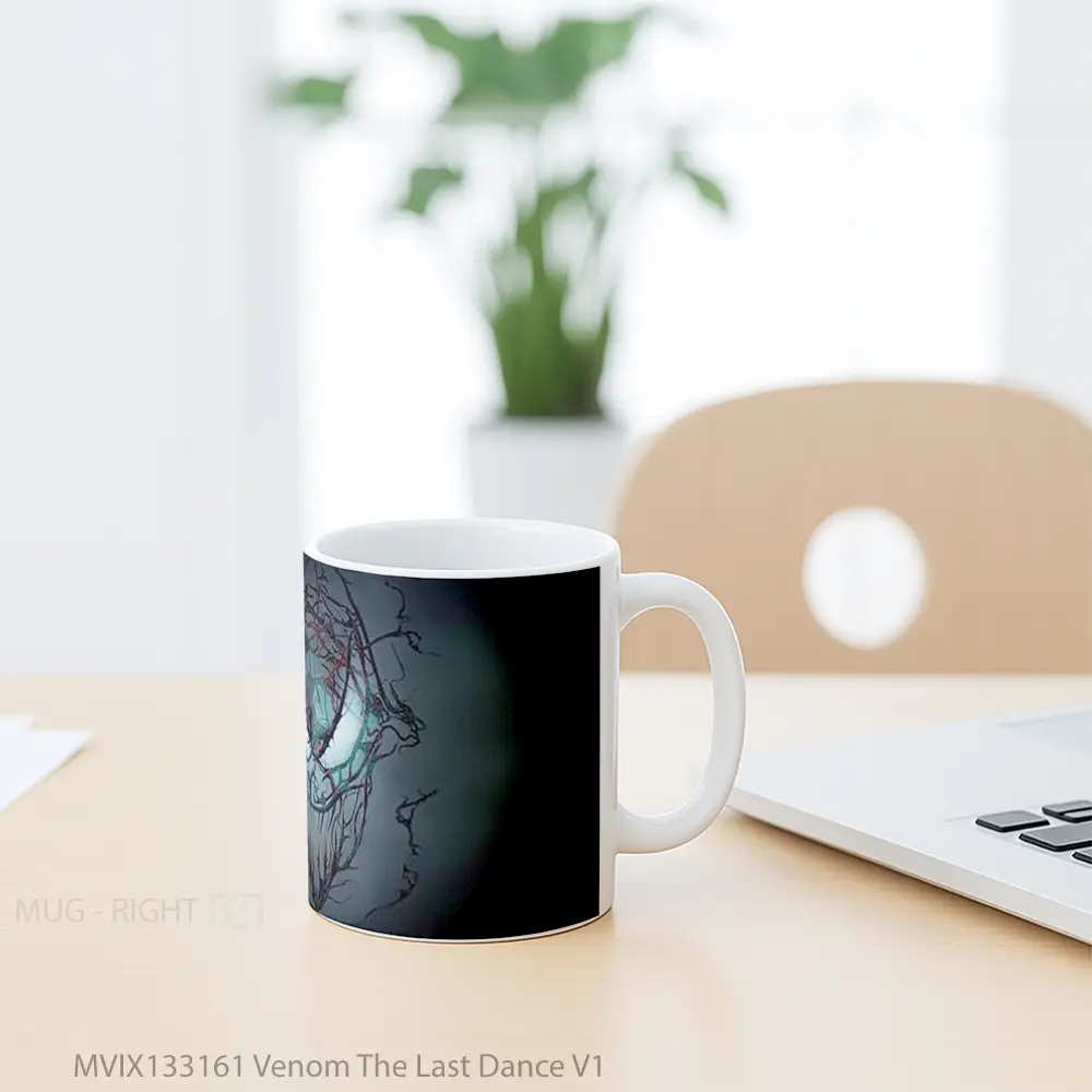 Mug Venom The Last Dance V1 Gelas Superhero - All-side / Desain