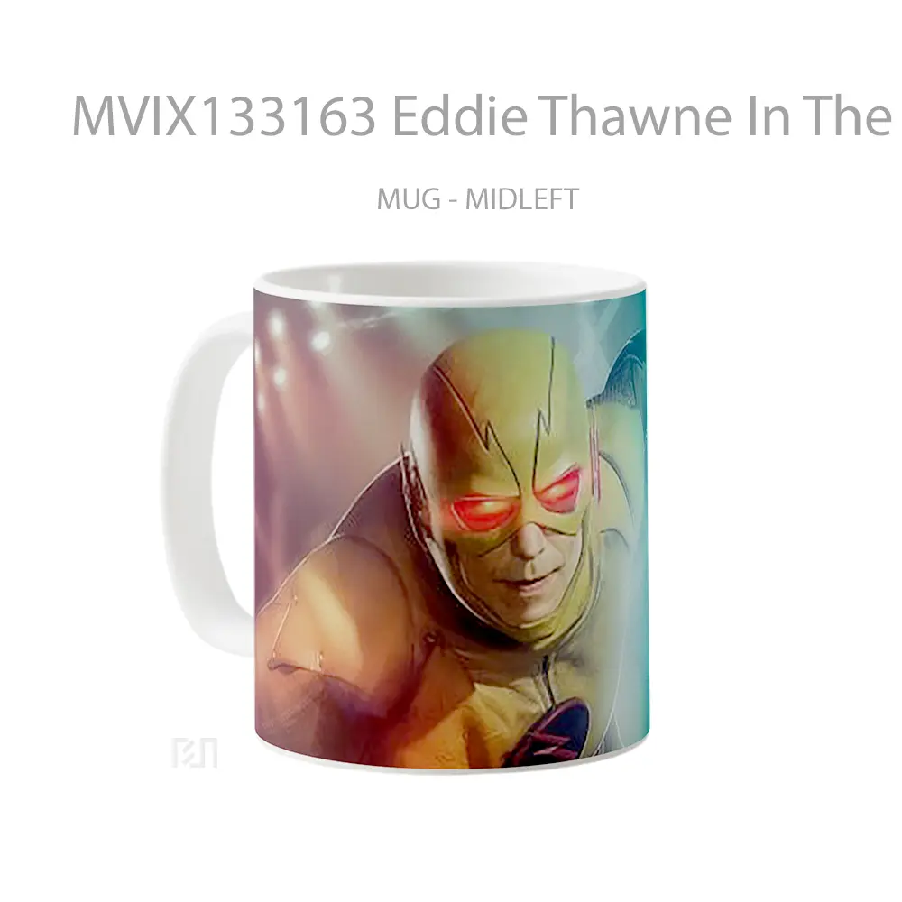 Mug Eddie Thawne In The Flash Gelas Superhero - All-side / Desain