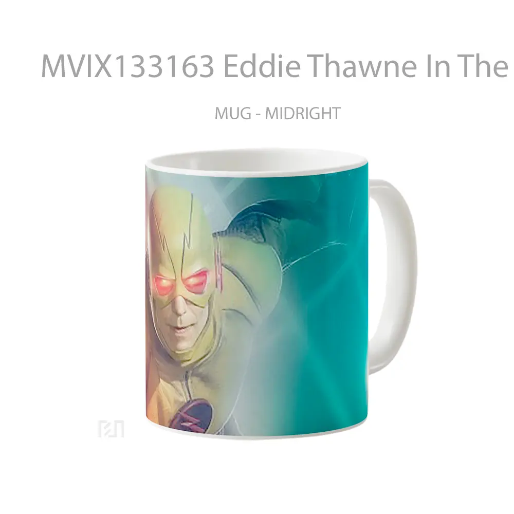 Mug Eddie Thawne In The Flash Gelas Superhero - All-side / Desain