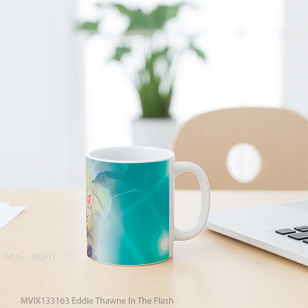 Mug Eddie Thawne In The Flash Gelas Superhero - All-side / Desain