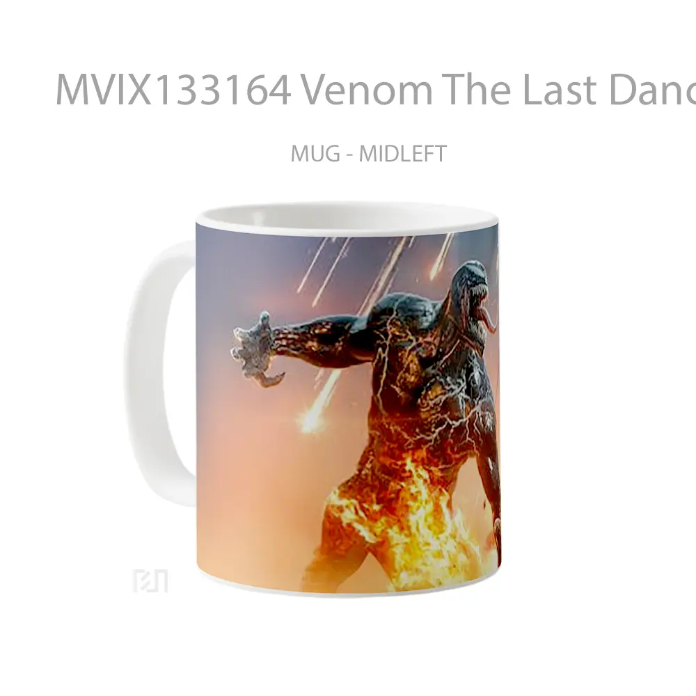 Mug Venom The Last Dance V2 Gelas Superhero - All-side / Desain