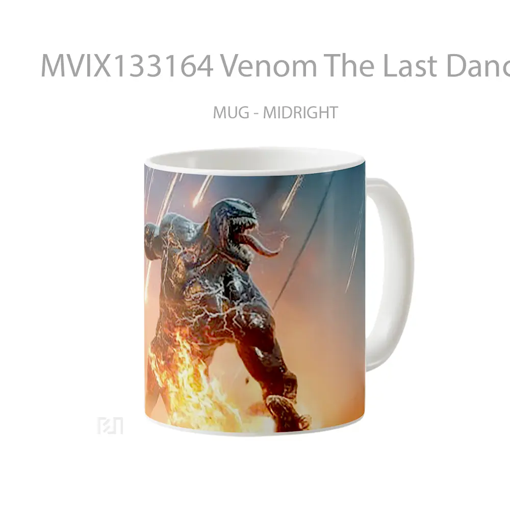 Mug Venom The Last Dance V2 Gelas Superhero - All-side / Desain