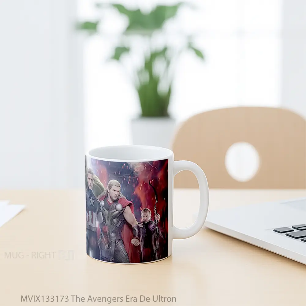 Mug The Avengers Era De Ultron Gelas Superhero - All-side / Desain