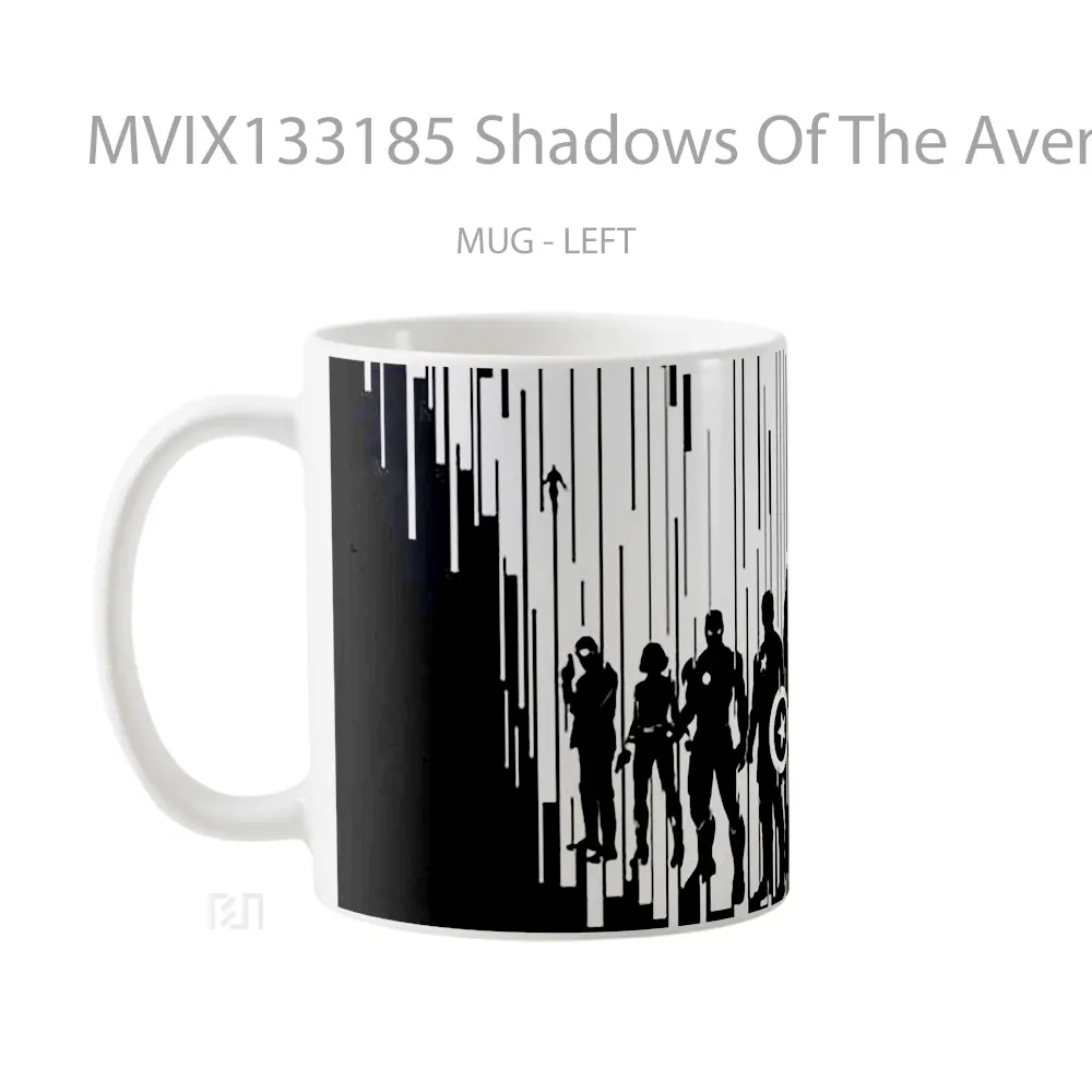 Mug Shadows Of The Avengers Gelas Superhero - All-side / Desain