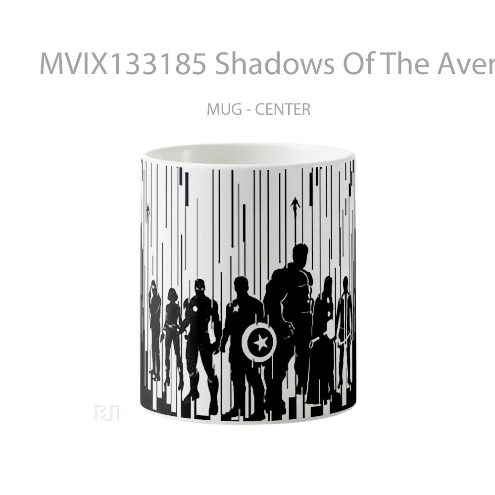 Mug Shadows Of The Avengers Gelas Superhero