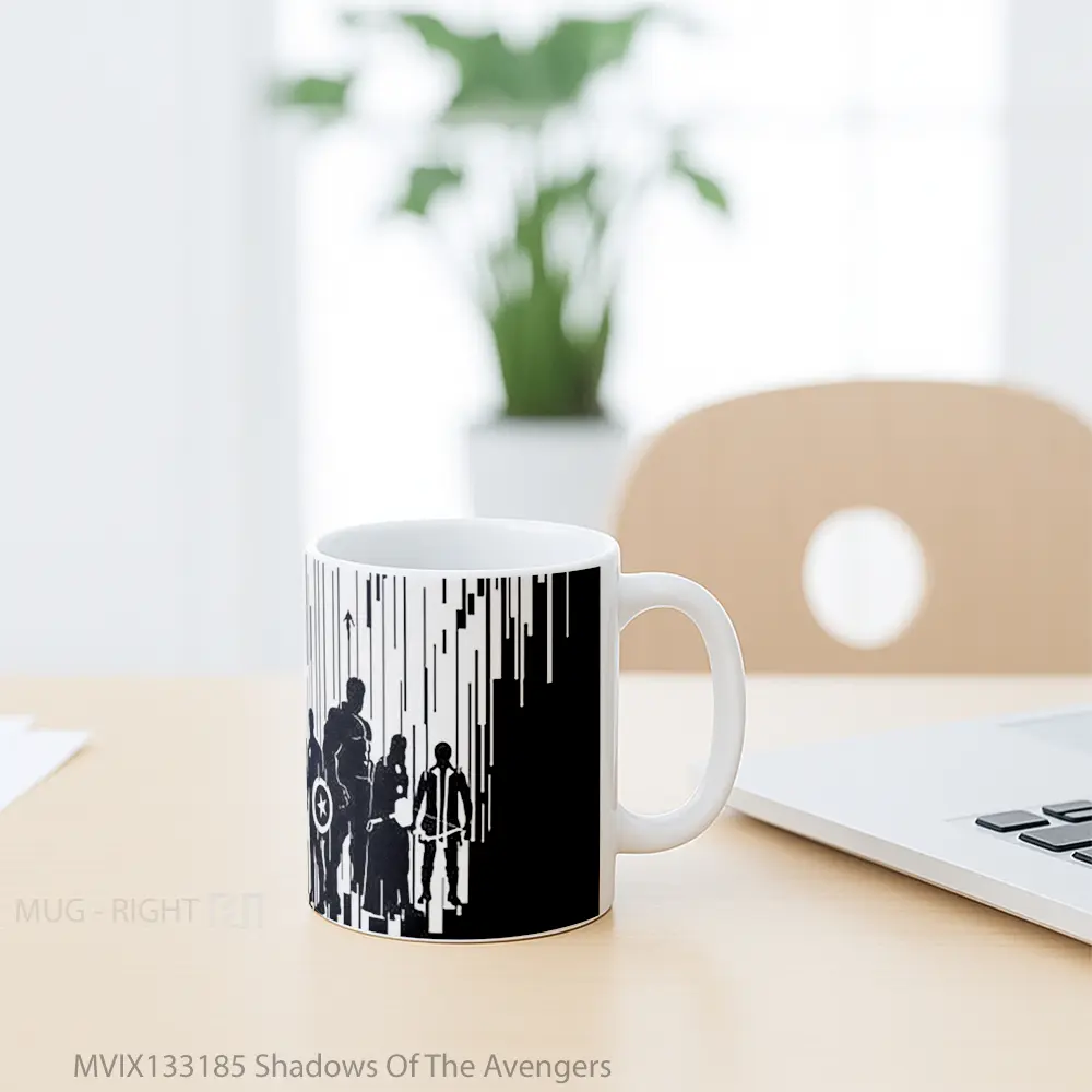 Mug Shadows Of The Avengers Gelas Superhero - All-side / Desain