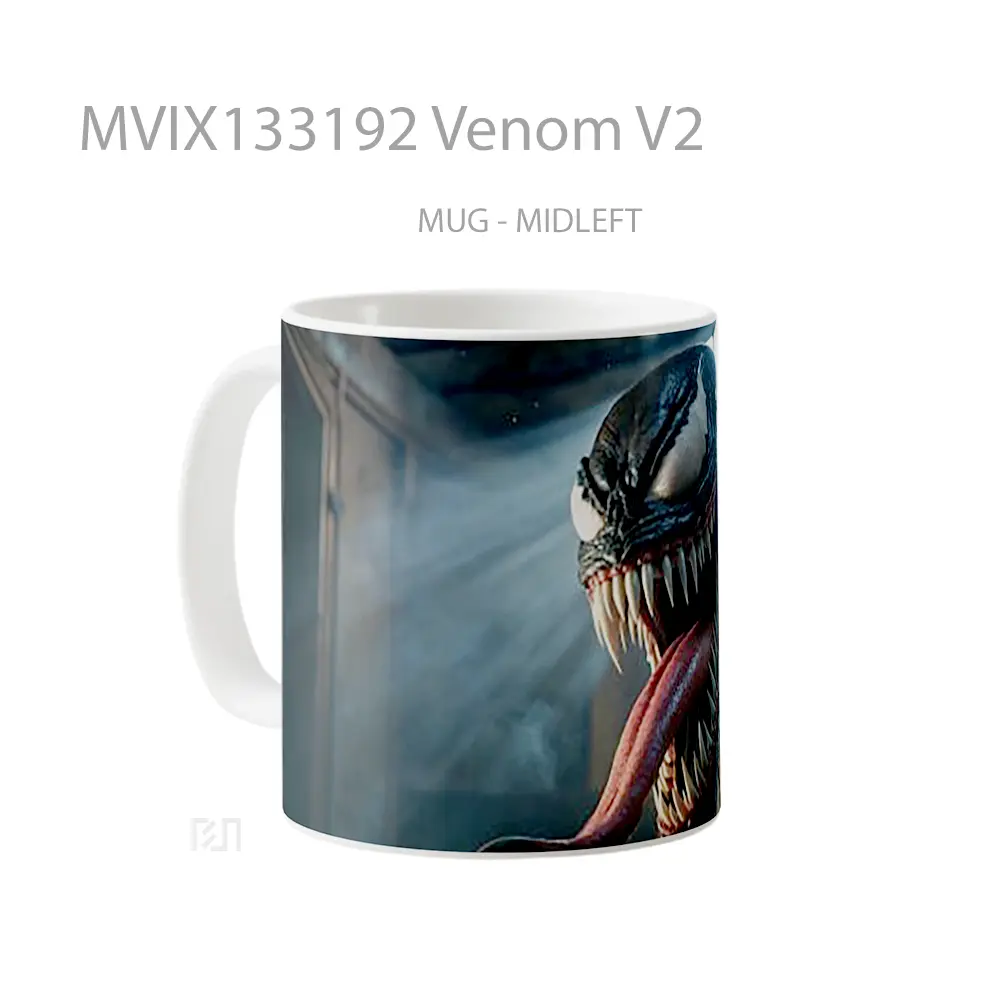 Mug Venom V2 Gelas Superhero - All-side / Desain