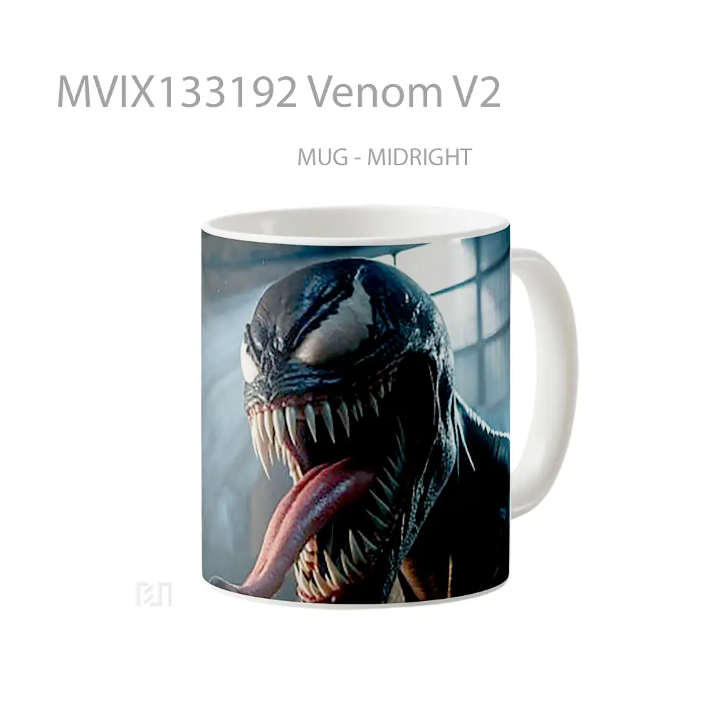 Mug Venom V2 Gelas Superhero - All-side / Desain