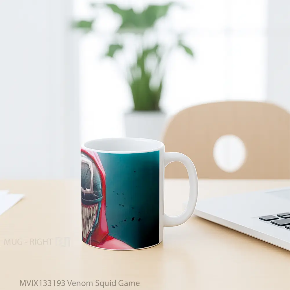 Mug Venom Squid Game Gelas Superhero - All-side / Desain