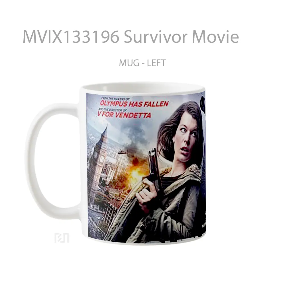 Mug Survivor Movie Gelas Keramik Unik - All-side / Desain