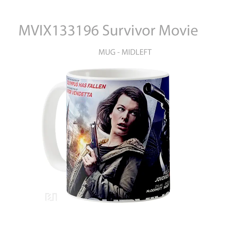 Mug Survivor Movie Gelas Keramik Unik - All-side / Desain