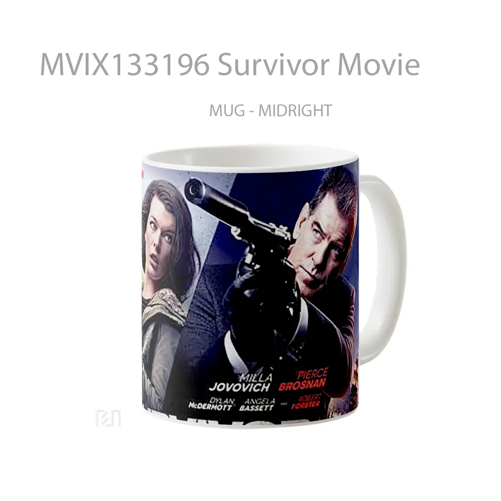 Mug Survivor Movie Gelas Keramik Unik - All-side / Desain