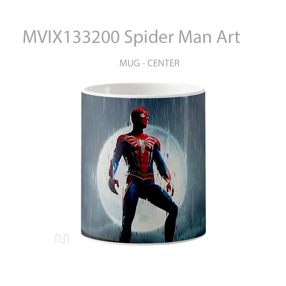 Mug Spider Man Art Gelas Superhero