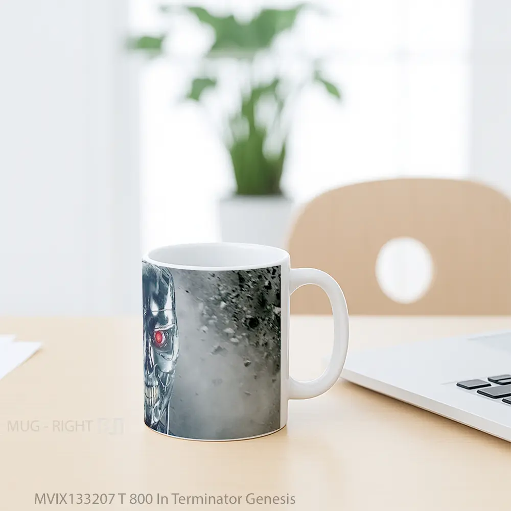 Mug T 800 In Terminator Genesis Gelas Film - All-side / Desain
