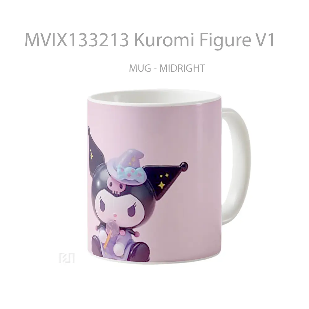Mug Kuromi Figure V1 Gelas Keramik Unik - All-side / Desain
