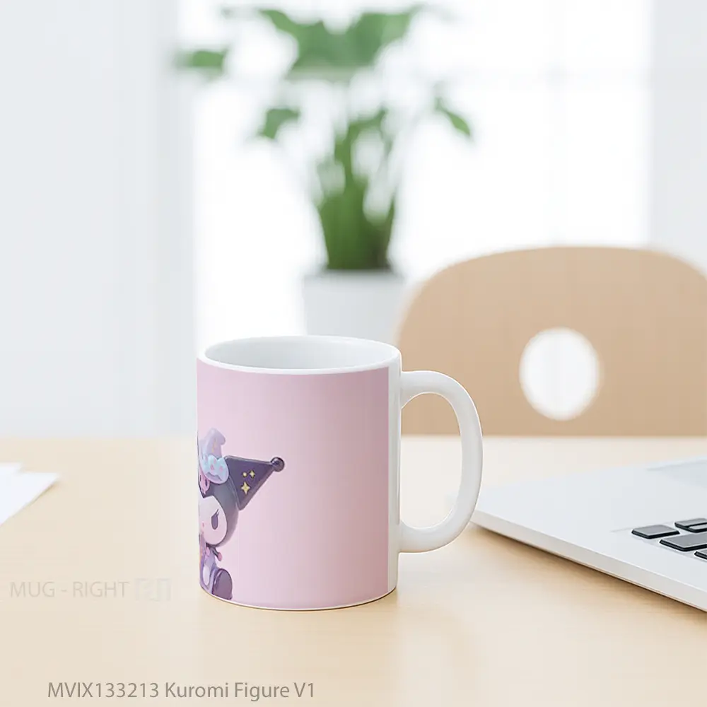 Mug Kuromi Figure V1 Gelas Keramik Unik - All-side / Desain