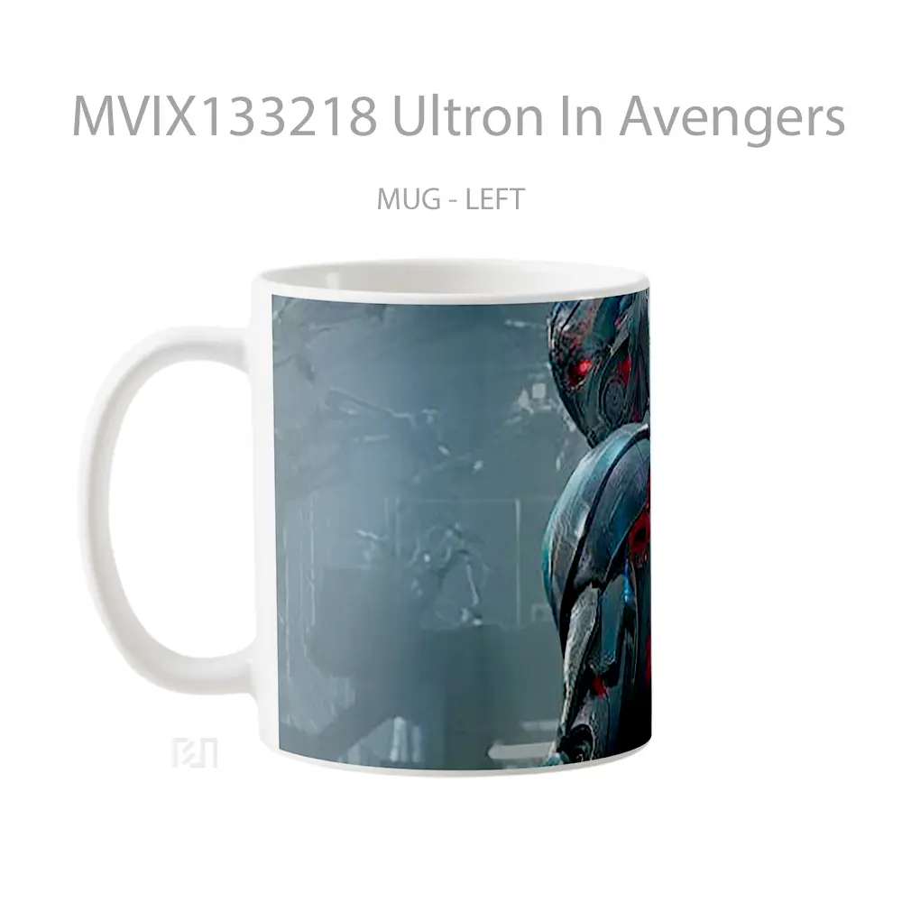 Mug Ultron In Avengers Gelas Superhero - All-side / Desain