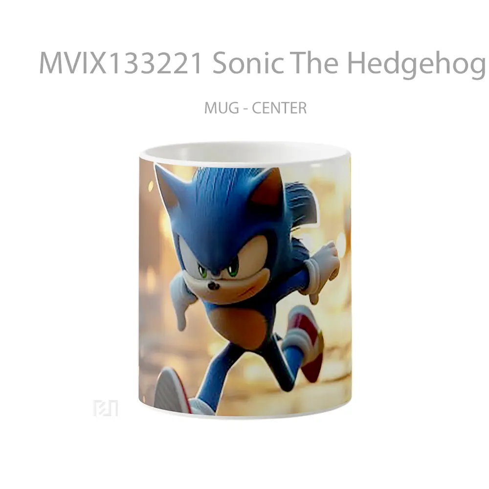 Mug Sonic The Hedgehog V2 Gelas Keramik Unik