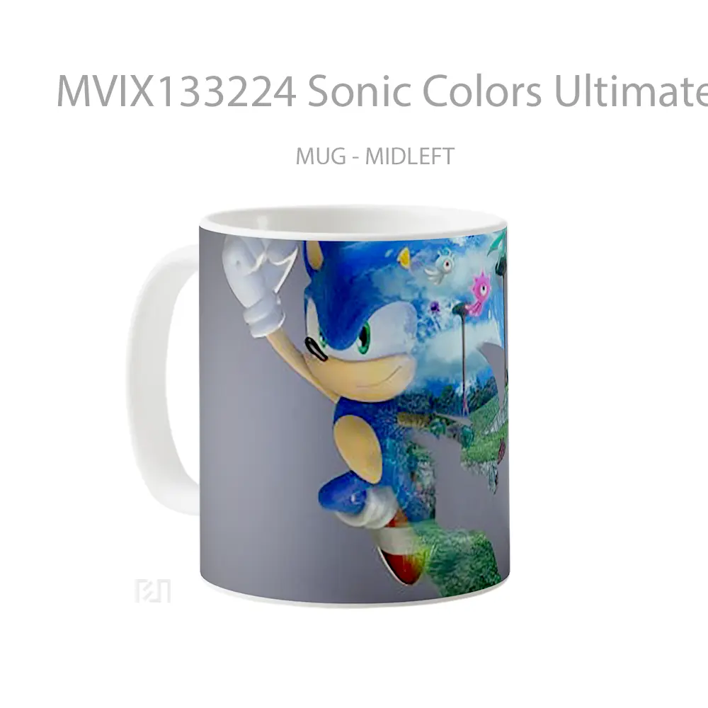 Mug Sonic Colors Ultimate V1 Gelas Keramik Unik - All-side / Desain