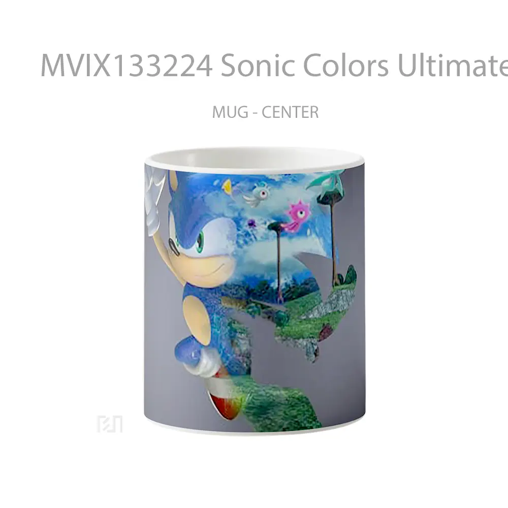 Mug Sonic Colors Ultimate V1 Gelas Keramik Unik