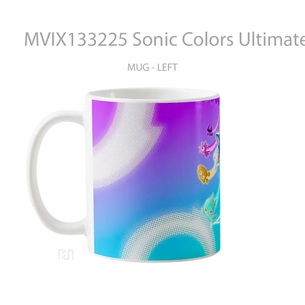 Mug Sonic Colors Ultimate V2 Gelas Keramik Unik - All-side / Desain