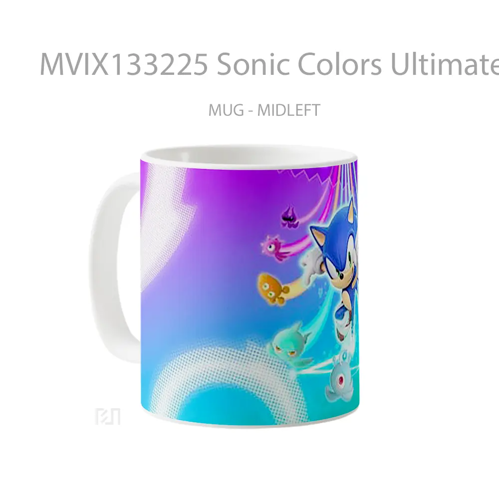 Mug Sonic Colors Ultimate V2 Gelas Keramik Unik - All-side / Desain