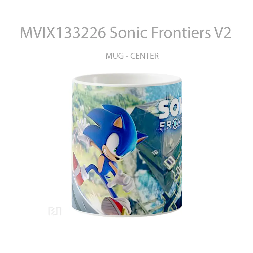 Mug Sonic Frontiers V2 Gelas Keramik Unik