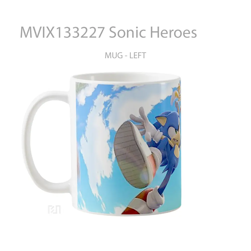 Mug Sonic Heroes Gelas Keramik Unik - All-side / Desain