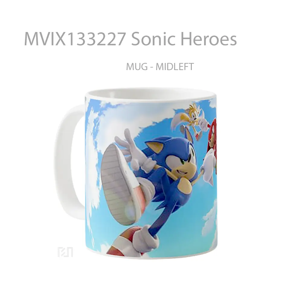 Mug Sonic Heroes Gelas Keramik Unik - All-side / Desain