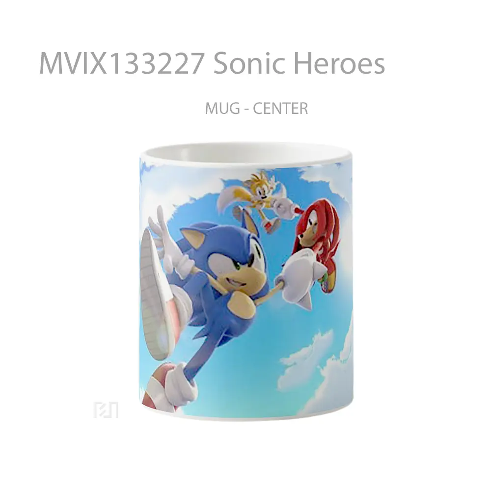 Mug Sonic Heroes Gelas Keramik Unik