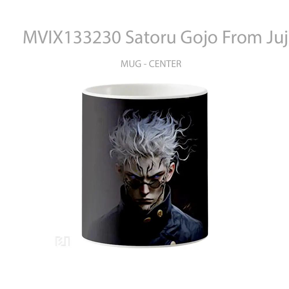 Mug Satoru Gojo From Jujutsu Kaisen V9 Gelas Keramik Unik