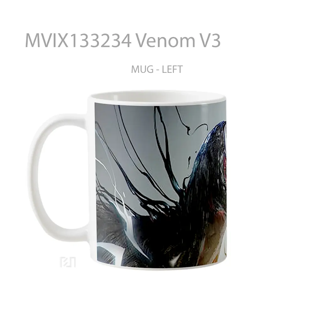 Mug Venom V3 Gelas Superhero - All-side / Desain