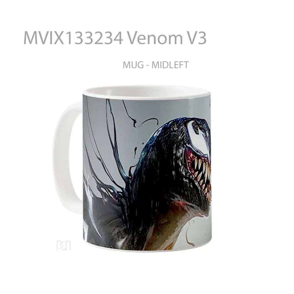 Mug Venom V3 Gelas Superhero - All-side / Desain