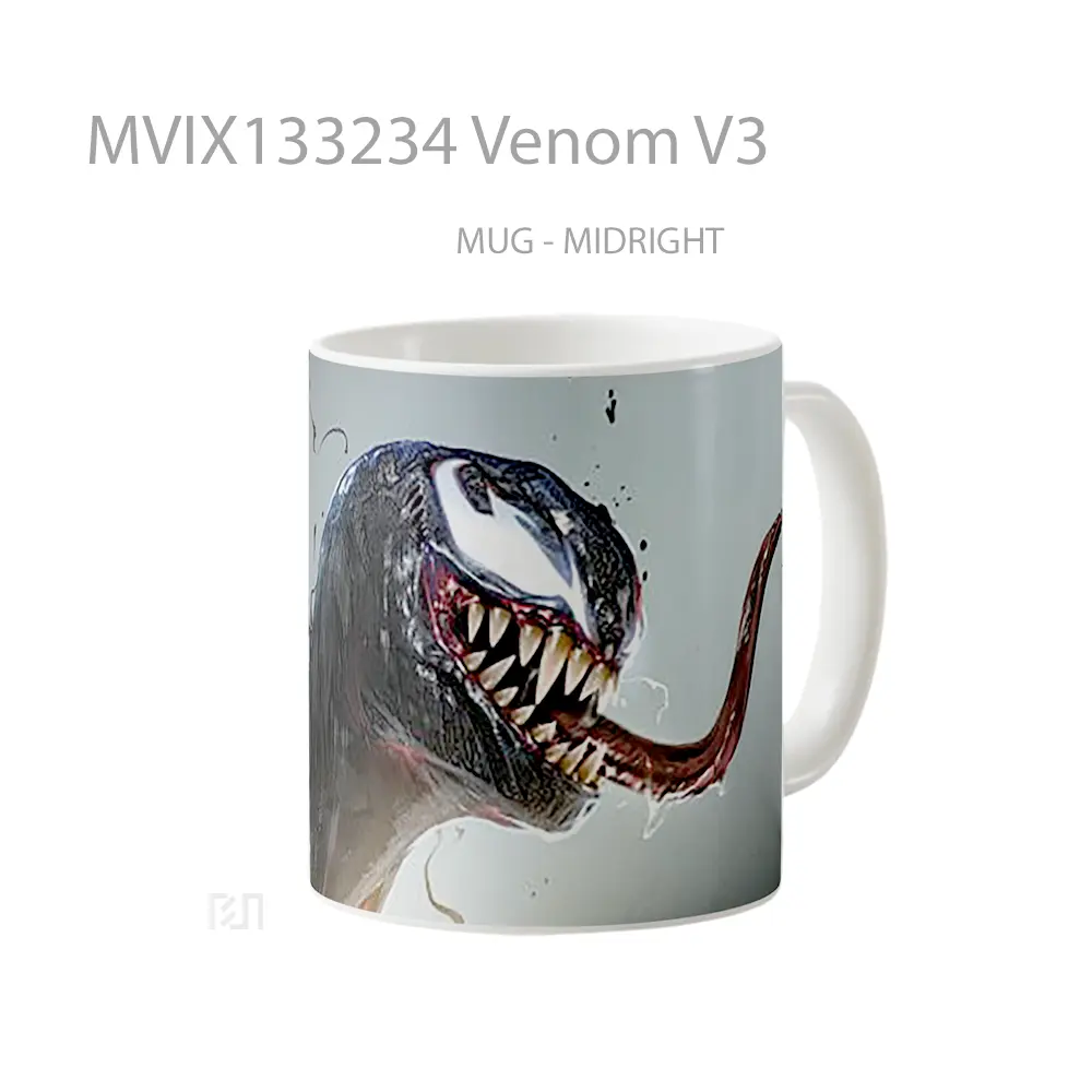 Mug Venom V3 Gelas Superhero - All-side / Desain