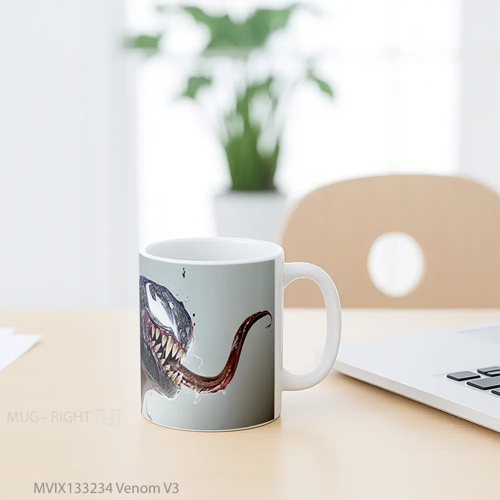 Mug Venom V3 Gelas Superhero - All-side / Desain