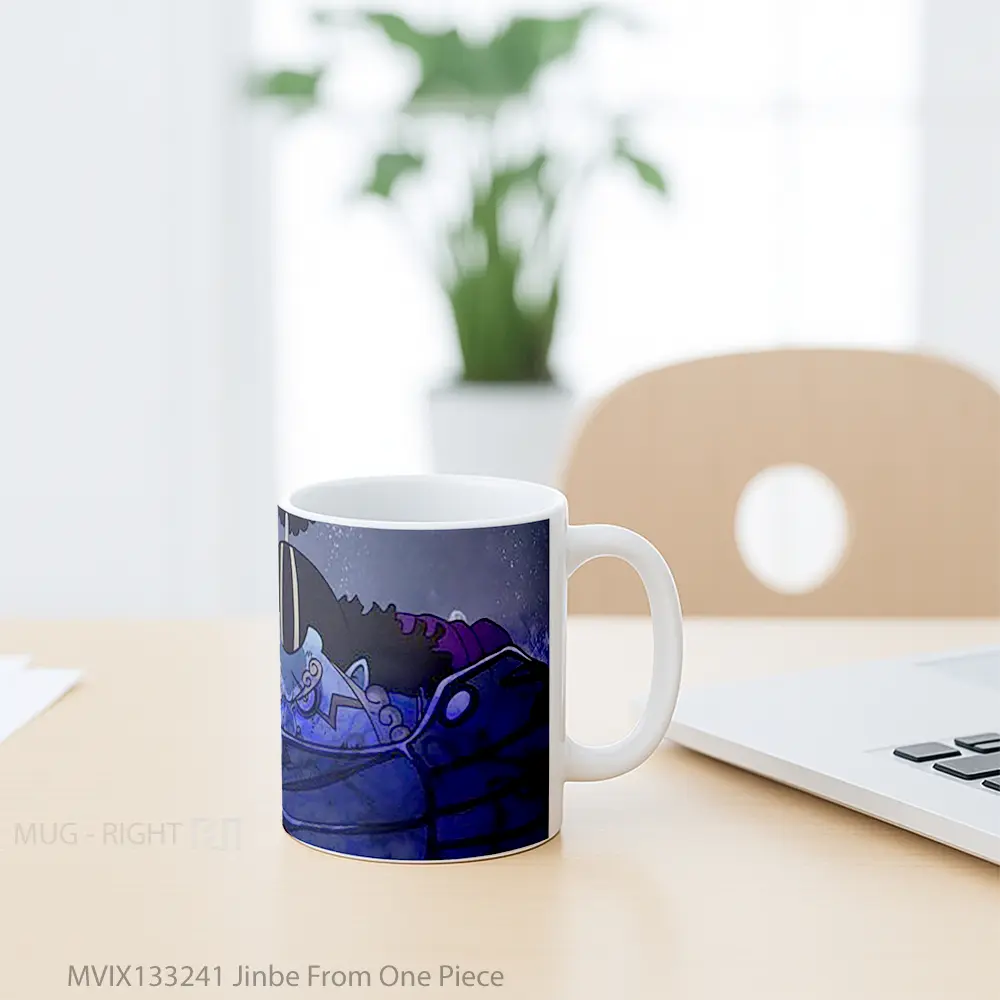 Mug Jinbe From One Piece Cangkir Anime - All-side / Desain