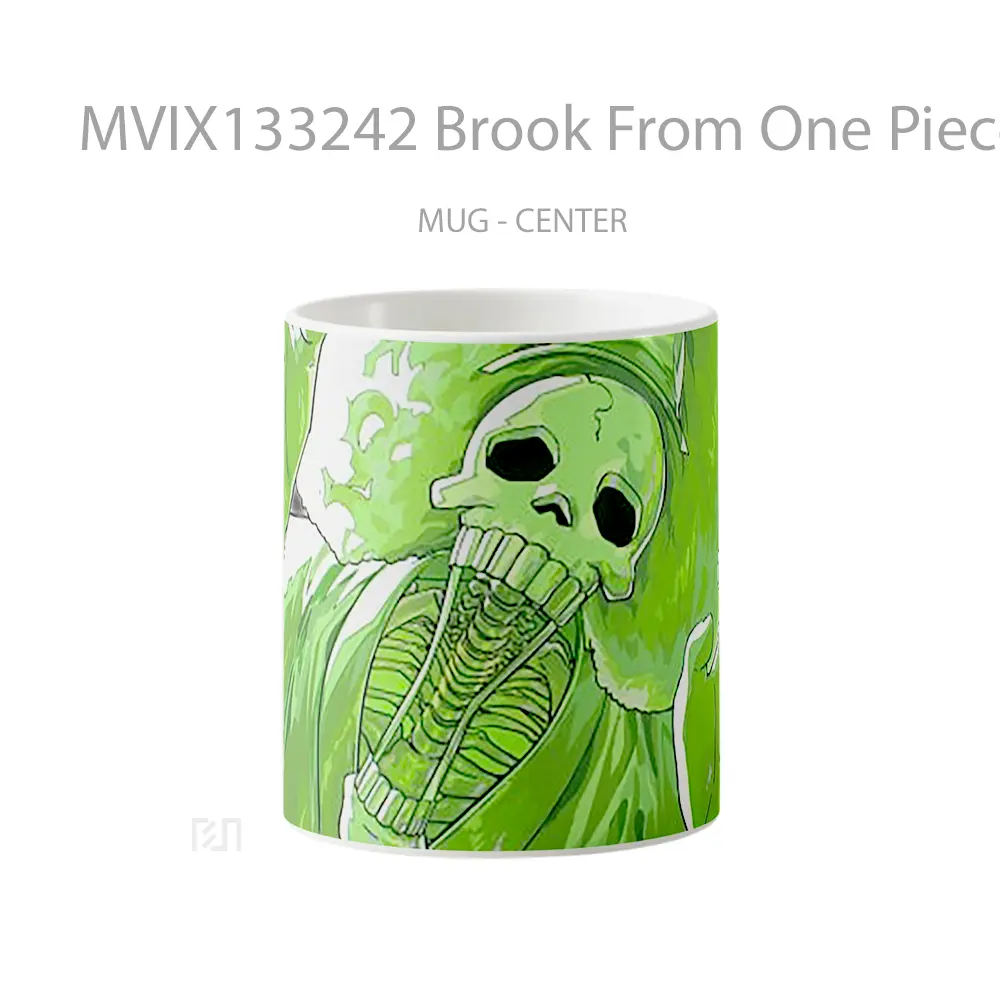 Mug Brook From One Piece V1 Cangkir Anime
