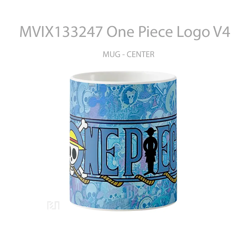 Mug One Piece Logo V4 Cangkir Anime