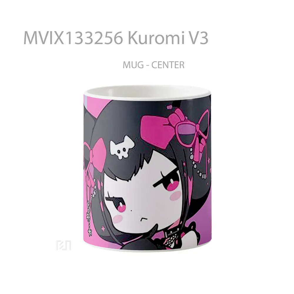 Mug Keramik Premium SNI - Mug Kuromi V3 Gelas Keramik Unik
