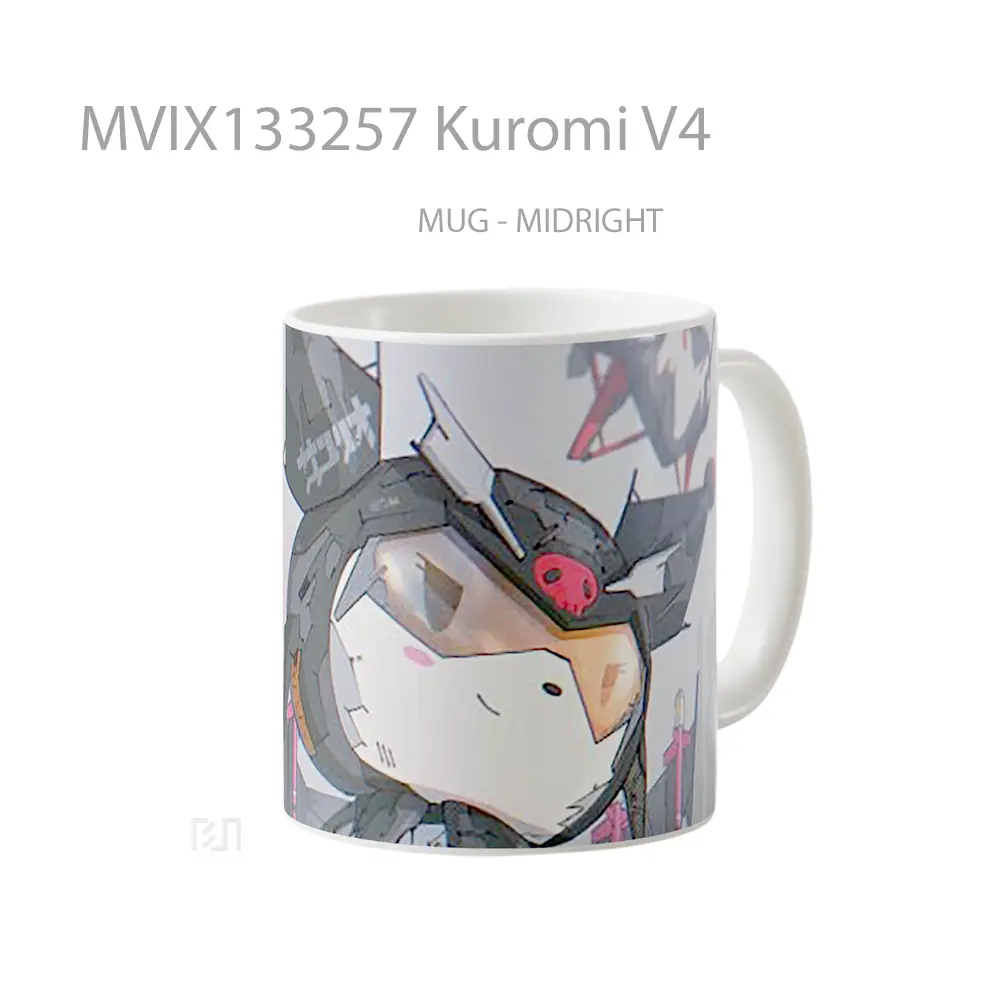 Mug Kuromi V4 Gelas Keramik Unik - All-side / Desain