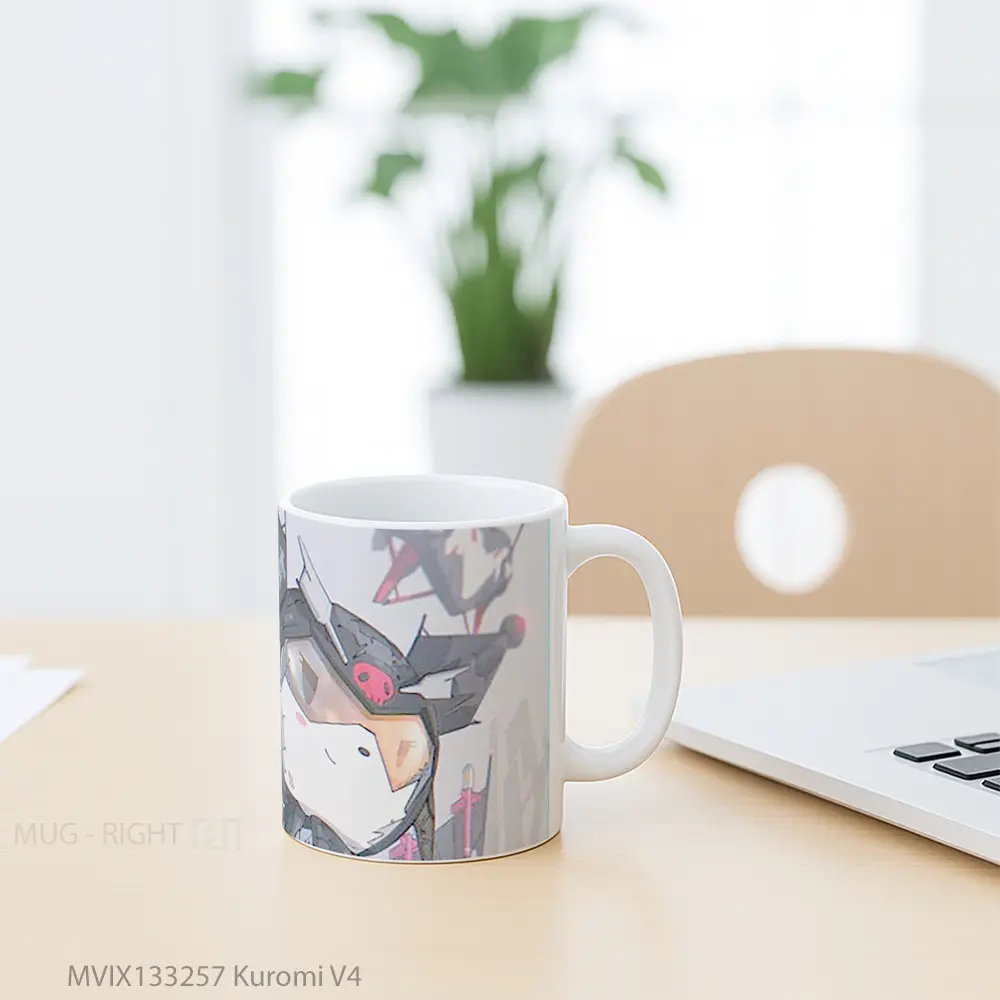 Mug Kuromi V4 Gelas Keramik Unik - All-side / Desain