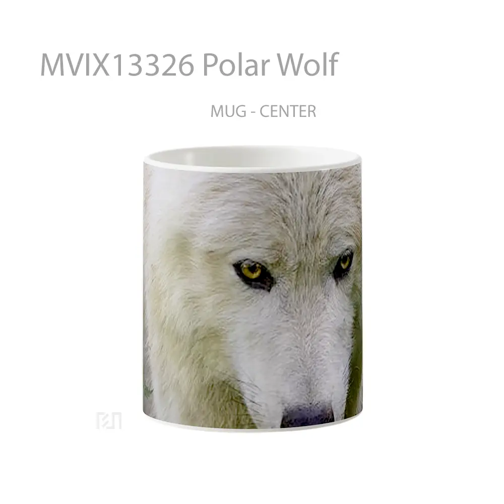Mug Polar Wolf Gelas Hewan Lucu