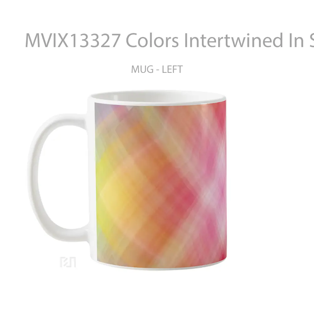 Mug Colors Intertwined In Stars Gelas Astronomi - All-side / Desain