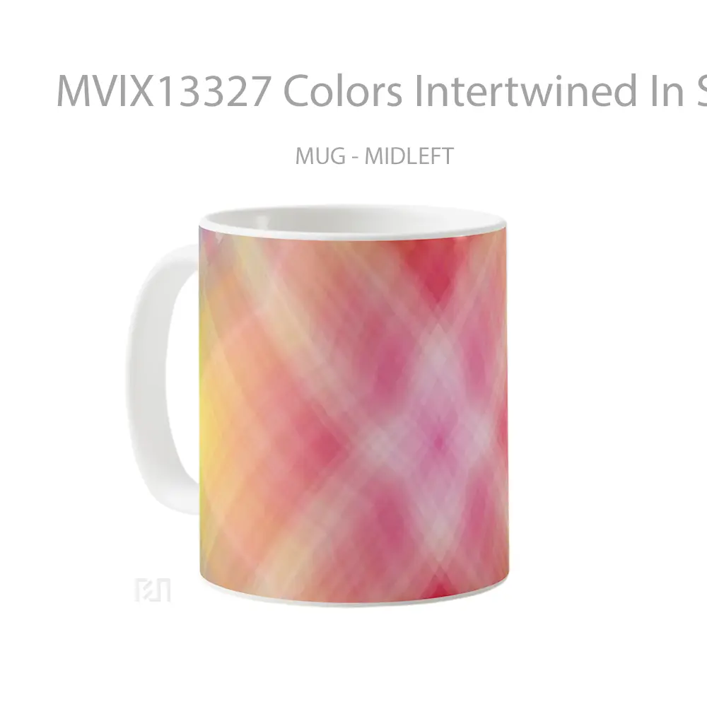 Mug Colors Intertwined In Stars Gelas Astronomi - All-side / Desain