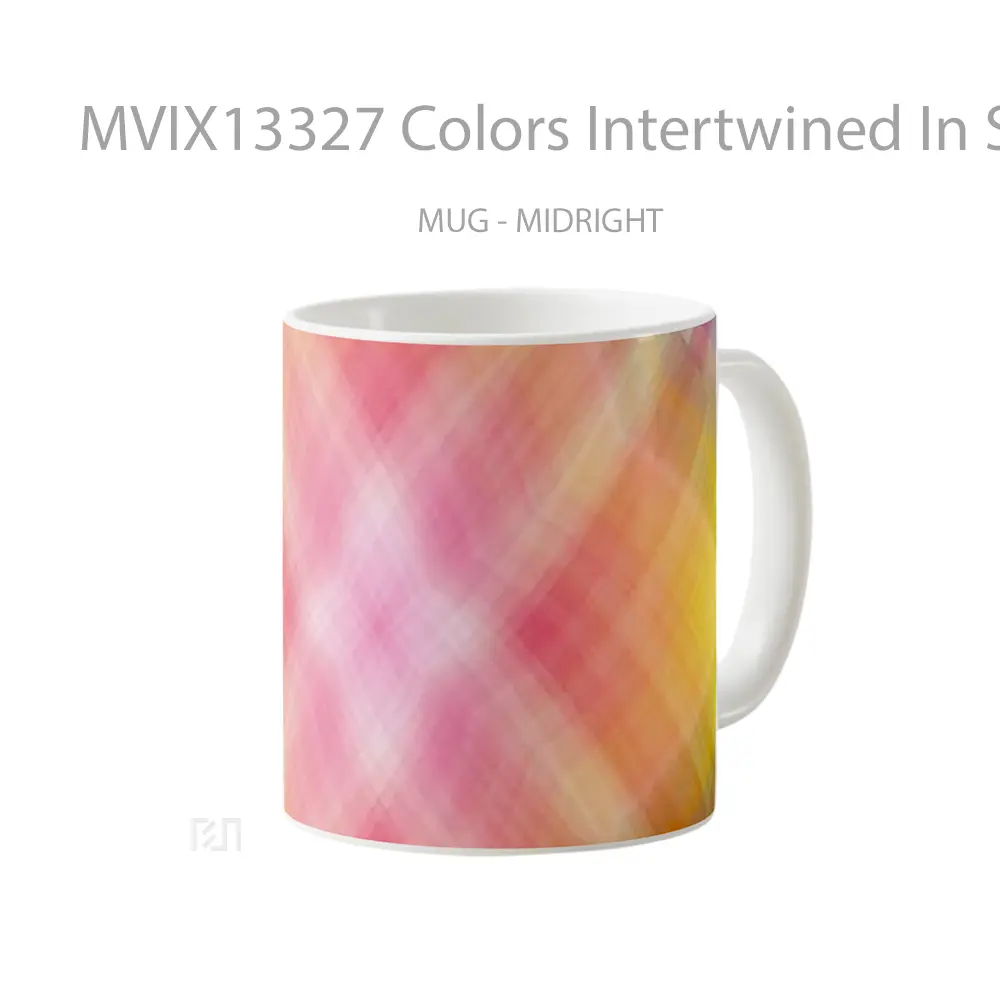 Mug Colors Intertwined In Stars Gelas Astronomi - All-side / Desain