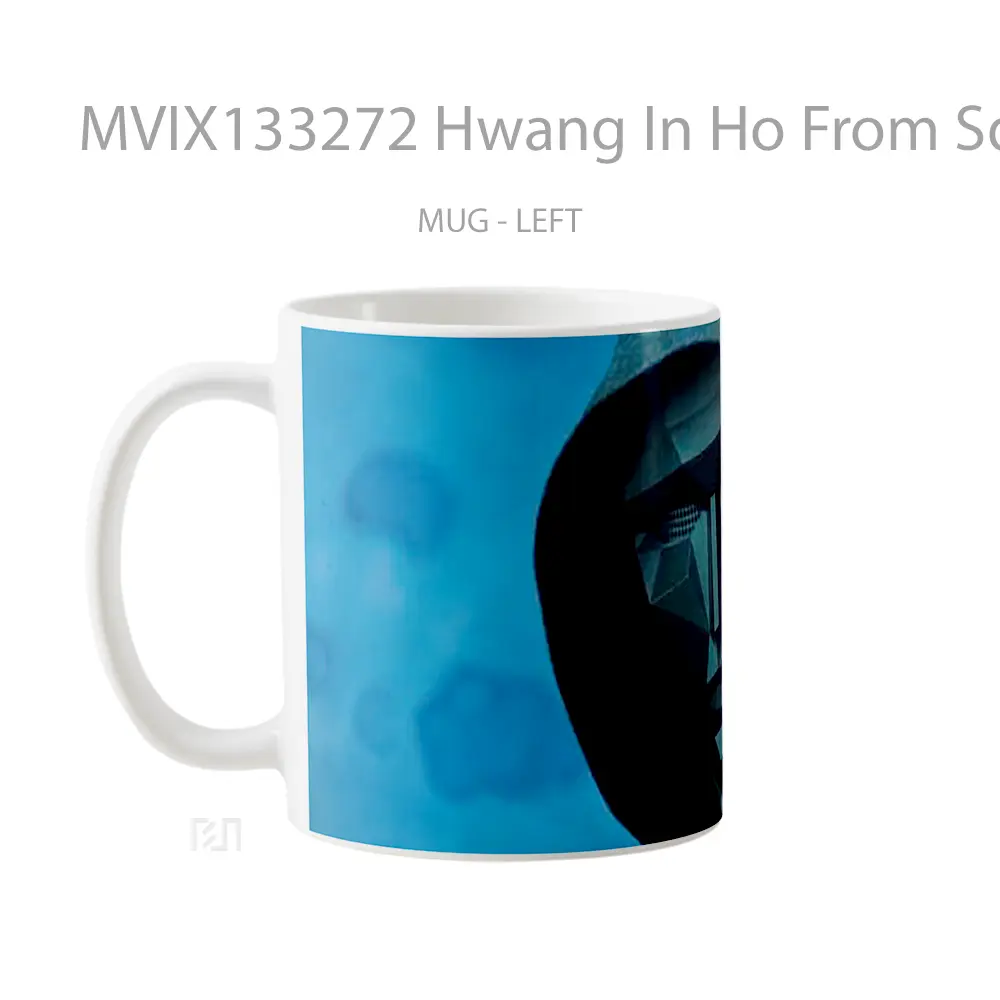 Mug Hwang In Ho From Squid Game Cangkir Gamer - All-side / Desain