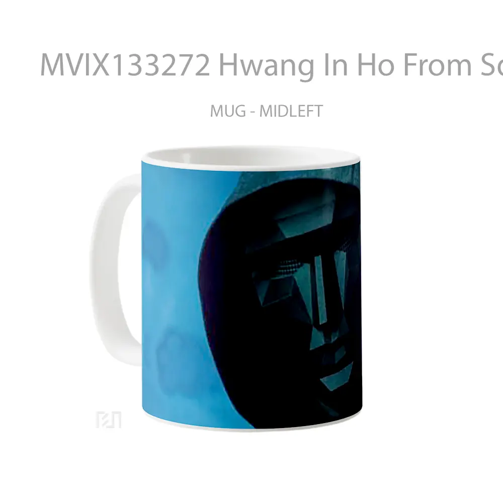 Mug Hwang In Ho From Squid Game Cangkir Gamer - All-side / Desain