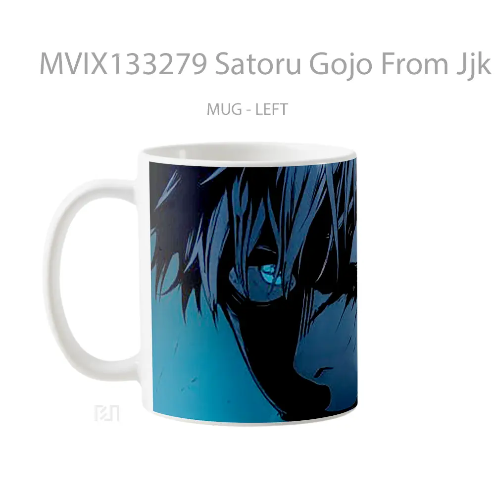 Mug Satoru Gojo From Jjk Jujutsu Kaisen Gelas Keramik Unik - All-side / Desain